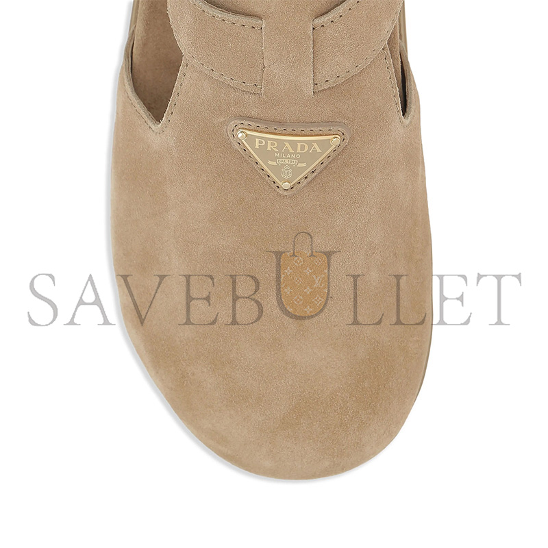 Pra*a suede sandals